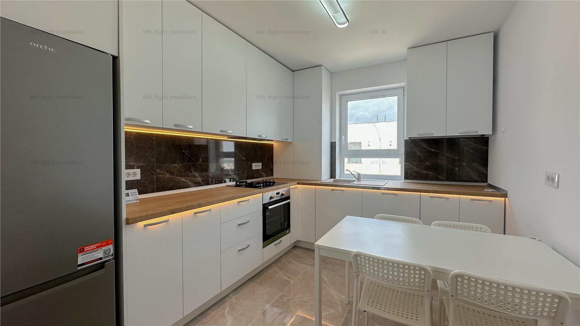 Apartament modern | 3 camere cu 2 bai | parcare subterana | Tractorul